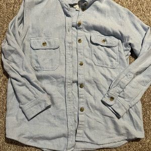 American Eagle Outfitters Sky Blue shacket